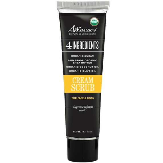S.W. Basics Cream Scrub, 2 Oz