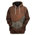thumbnail image 1 of S.W Ewok 3D Hoodie, 1 of 6