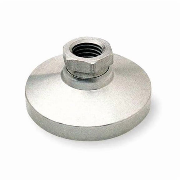S & W Manufacturing Leveling Mount,Boltless,3/4-10,3 in Base TSW-4Z