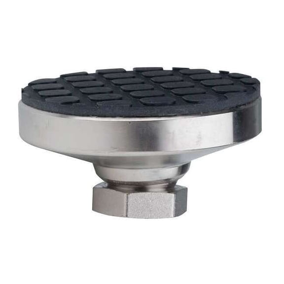 S & W Manufacturing Leveling Mount,Boltless,3/4-10,3 in Base NTS-4N
