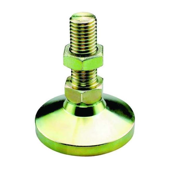 S & W Manufacturing Male-End Leveling Mount,5.125 in H BSW-2A