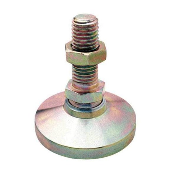 S & W Manufacturing Leveling Mount,Swivel Stud,1-8,4 in Base BSW-5Z