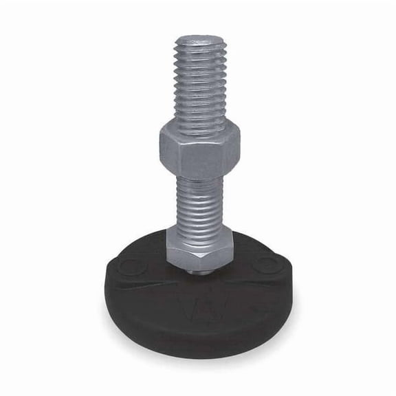 S & W Manufacturing Level Mount,Swivel Stud,1/2-13,2in Base BSNYLB26-EL