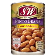 S&W Pinto Beans - Low Sodium - 15.5 oz. Can