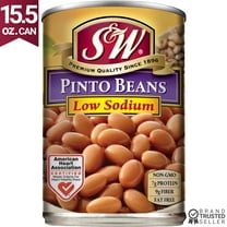(3 pack) S&W Pinto Beans - Low Sodium - 15.5 oz. Can