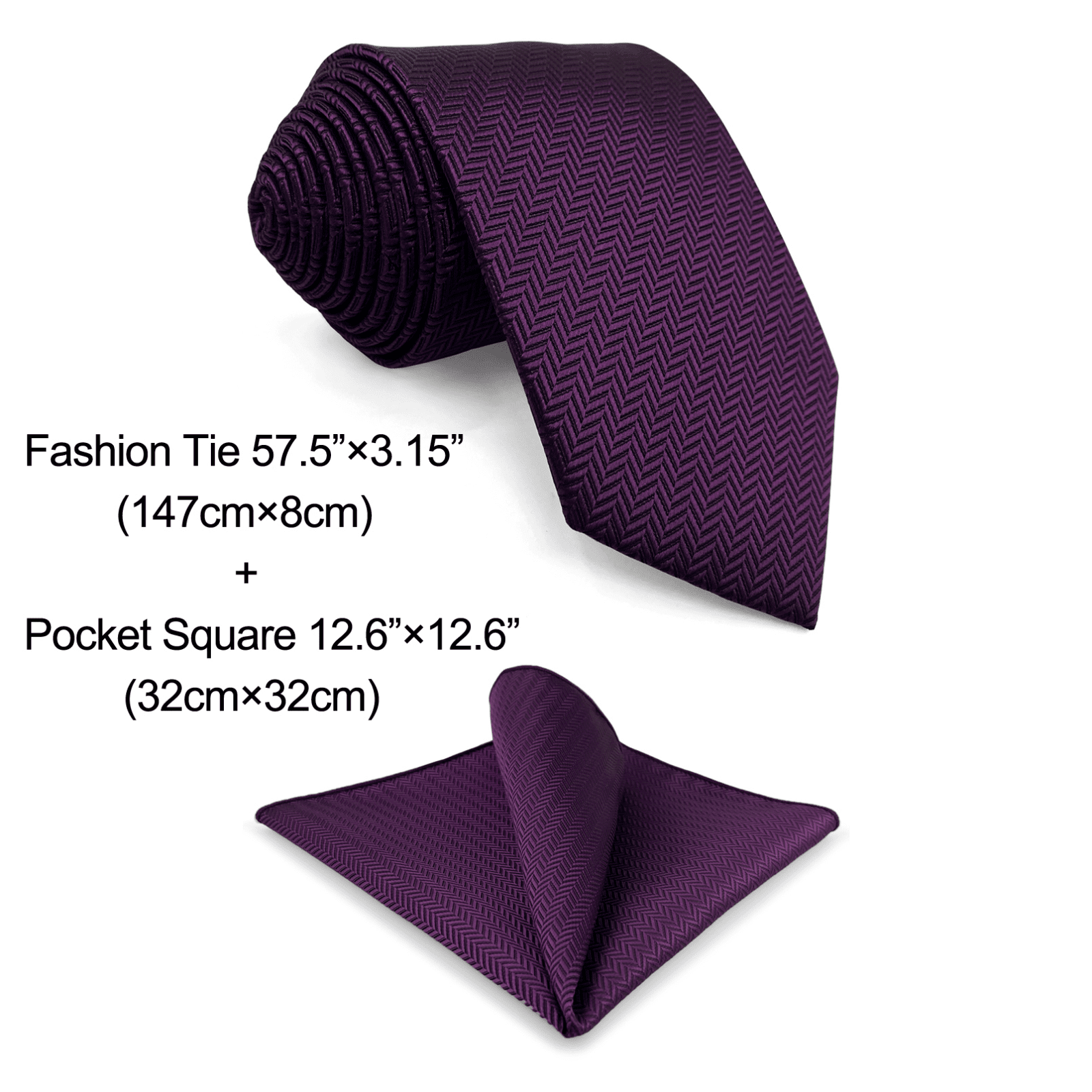 S W SHLAX WING Silk Ties For Men Suit Neckties Purple Solid Colors s-w-shlax-wing-silk-ties-for-men-suit-neckties-purple-solid-colors