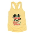 thumbnail image 1 of S.W.Smiley Beach Vibes - Women's Racerback Tank, 1 of 9