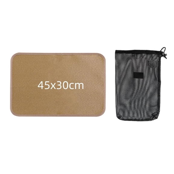 S-Xl Fireproof Pad - Heat-Resistant Barbecue Pad,Outdoor Camping Table Mat