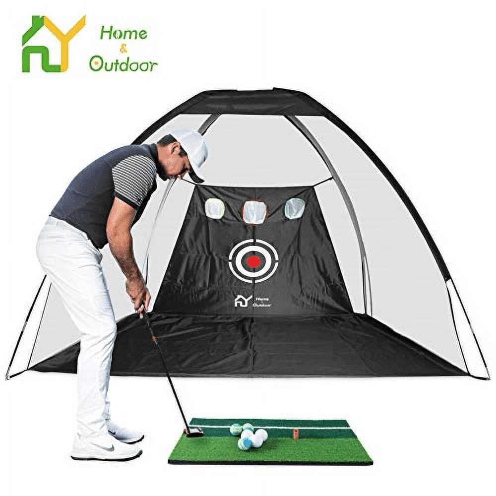 S.Y. Golf Net Golf Practice Net with Target Chipping Holes Hitting Golf ...