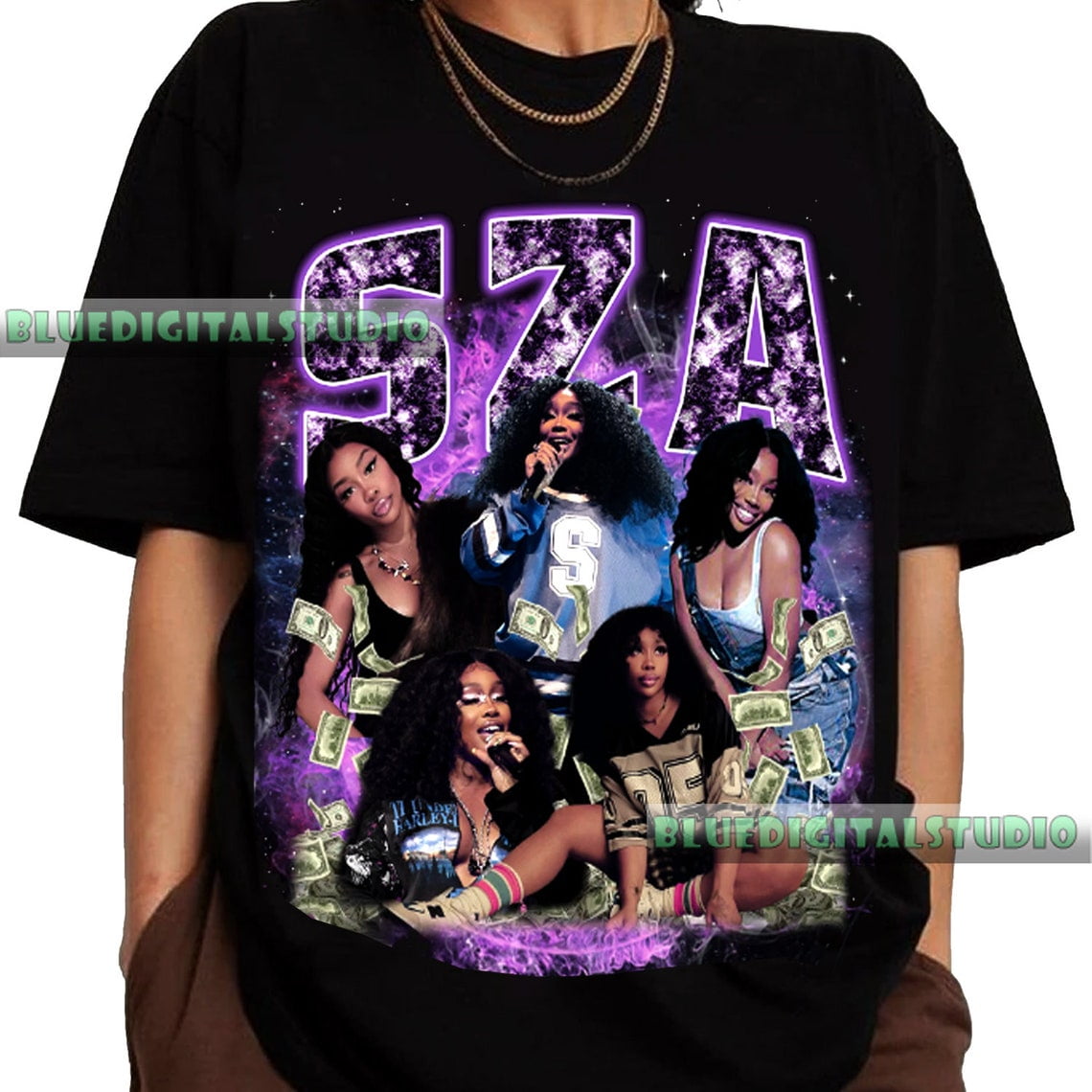 oversized rap t shirt