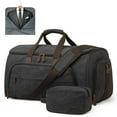 thumbnail image 1 of S-ZONE Carry On Garment Bag 50L, 2-in-1 Convertible Travel Duffle Bag with Toiletry Bag for Men and Women, 1 of 8