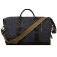 thumbnail image 1 of S-ZONE Duffle Bag for Travel Canvas Duffel Bag Carry on Weekender Bag for Men, 1 of 6