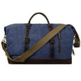 thumbnail image 1 of S-ZONE Duffle Bag for Travel Canvas Duffel Bag Carry on Weekender Bag for Men, 1 of 6