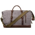 thumbnail image 1 of S-ZONE Duffle Bag for Travel Canvas Duffel Bag Carry on Weekender Bag for Men, 1 of 6