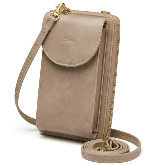 S-ZONE Small Crossbody Bags for Women Cell Phone Purse RFID Blocking Wallet Purses with Credit Card Slots