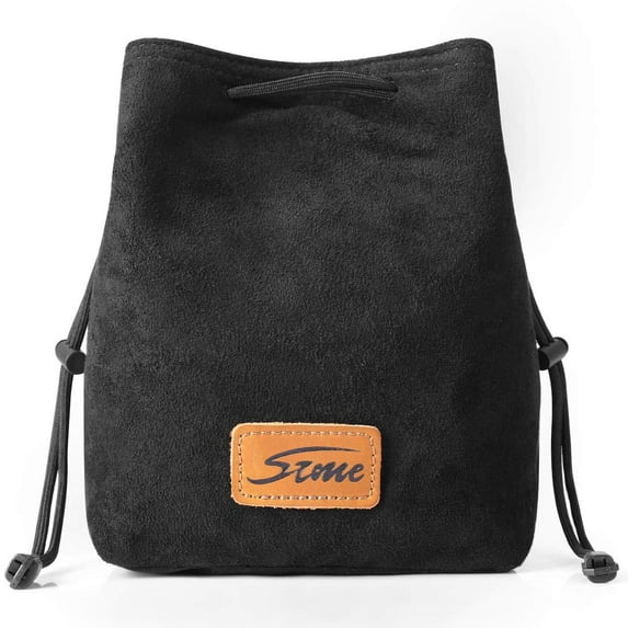 S-ZONE Soft Camera Bag DSLR Insert Handbag Drawstring Lens Case
