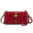 thumbnail image 1 of S-ZONE Vegan Leather Crossbody Bags for Women Small Cell Phone Purse RFID Blocking Clutch Purses with 2 Straps, 1 of 6