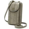 thumbnail image 1 of S-ZONE Women RFID Blocking Crossbody Cell Phone Purse Small Faux Leather Wallet Purse, 1 of 5
