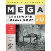 S&s Mega Crossword Puzzles Simon & Schuster Mega Crossword Puzzle Book #12, Book 12, (Paperback)