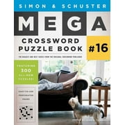 S&s Mega Crossword Puzzles Simon & Schuster Mega Crossword Puzzle Book #16, Book 16, (Paperback)