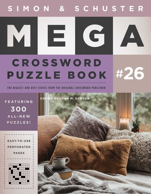 S&s Mega Crossword Puzzles Simon & Schuster Mega Crossword Puzzle Book #26, Book 26, (Paperback)