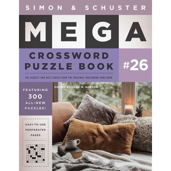 S&s Mega Crossword Puzzles Simon & Schuster Mega Crossword Puzzle Book #26, Book 26, (Paperback)