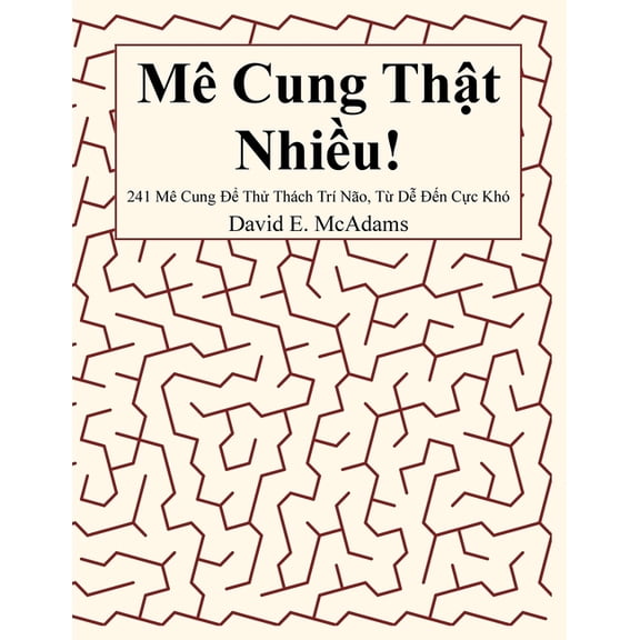 SÃ¡ch ToÃ¡n Cho Trẻ Em MÃª Cung Thật Nhiều!: 241 MÃª Cung Để Thử ThÃ¡ch TrÃ­ NÃ£o, Từ Dễ Đến C&#, (Paperback)