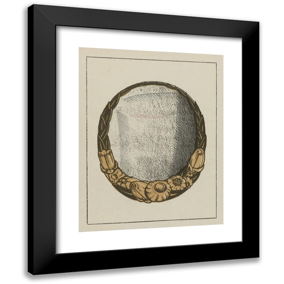 Süe et Mare 19x24 Black Modern Framed Museum Art Print Titled - Furnishings and Interiors (1920)