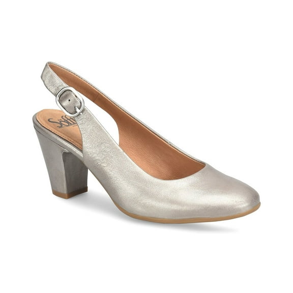 Sofft Womens Lilly Pewter Metallic 9 M B