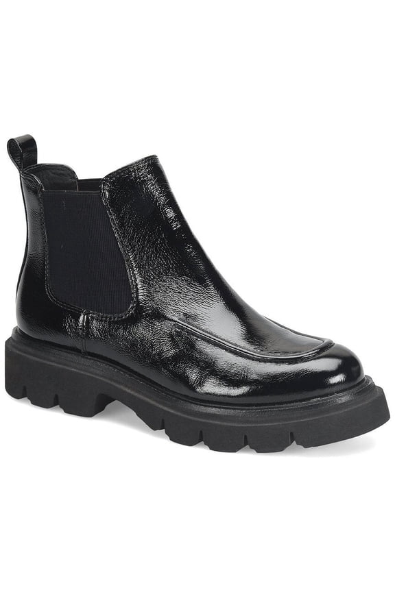 Söfft Samira Crinkle Patent Boot, 9.5