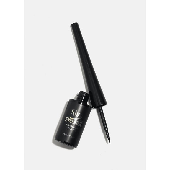 S.he Makeup Waterproof Shiny Black Eyeliner