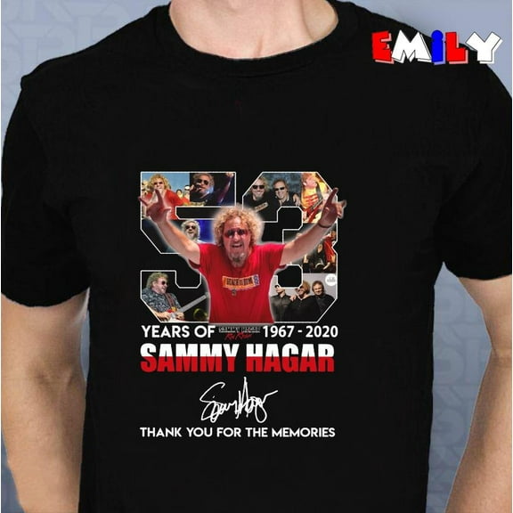 S@mm¥ H@g@r 53rd Anniversary Tee, Classic Rock Tribute Shirt for Fans