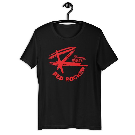S@mm¥ H@g@r Inspired Red Rocker Tee, Classic Band Graphic Shirt for Fans
