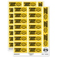 thumbnail image 1 of S'more Some More Great Work Teacher Student School Sticker Set - Yellow - Matte Finish - 2.00" Large, 1 of 7