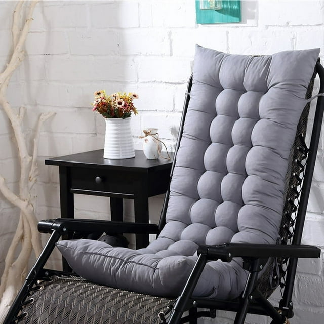 S-morebuy Comfortable Patio Lounger Bench Cushion Rocking Chair Sofa Cushion