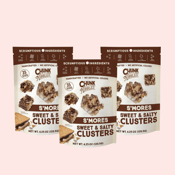 S'mores Chunk Nibbles Snack Clusters 3 Pack