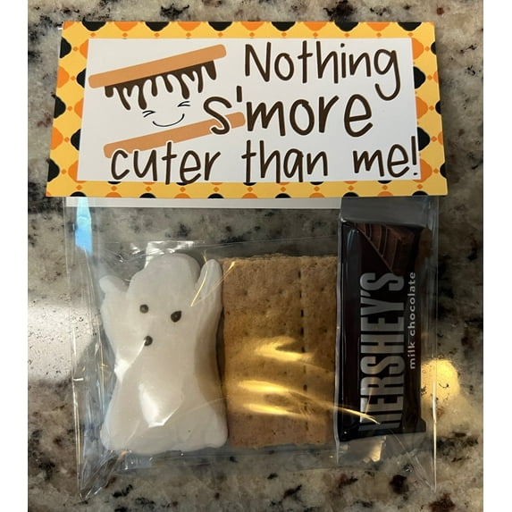 S'mores Halloween Peeps Treat Bags