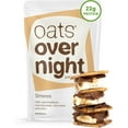 S'mores Overnight Oats with 22g Protein, High Fiber Breakfast Protein