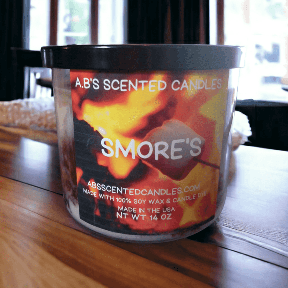 S mores Scented Candles