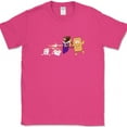 thumbnail image 1 of S'mores Wars T-Shirt Funny Food Camping RV Humor Graphic Tee - Pink, XL, 1 of 1