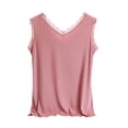 thumbnail image 1 of Fsgntruao Summer Tank Tops for Women V-Neck Sleeveless Tee Shirt Causal Loose Fit Basic Tops Trendy Beach Vacation Outfits Clothes Vest Blouse Top, 1 of 5