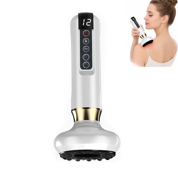 Sôra Sculpt Rechargeable Heated Suction Massager, 12 Adjustable Heat Levels, Portable Deep Tissue Massage Tool,Handheld And Portable , Ideal For Legs, Arms, Belly & Full‑Body Relaxation