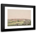 thumbnail image 1 of Søren L. Lange 14x11 Black Modern Framed Museum Art Print Titled - Sonderborg on the Island of Als (1819 - 1820), 1 of 5