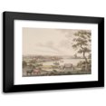 thumbnail image 1 of Søren L. Lange 18x14 Black Modern Framed Museum Art Print Titled - Skanderborg (1822 - 1823), 1 of 5