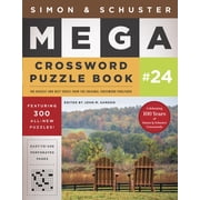 S&s Mega Crossword Puzzles Simon & Schuster Mega Crossword Puzzle Book #24, Book 24, Paperback