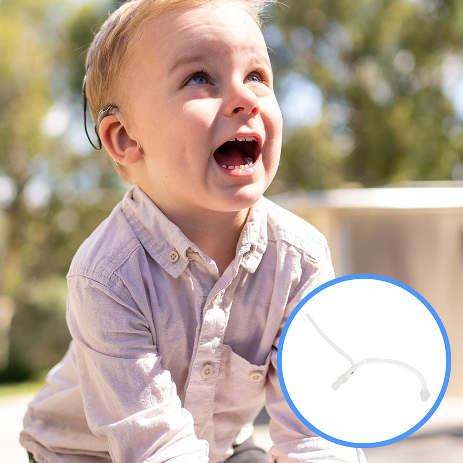 Sshape Durable Hearing Aid Tube Guide Sound BTE Tube Hearing Aid