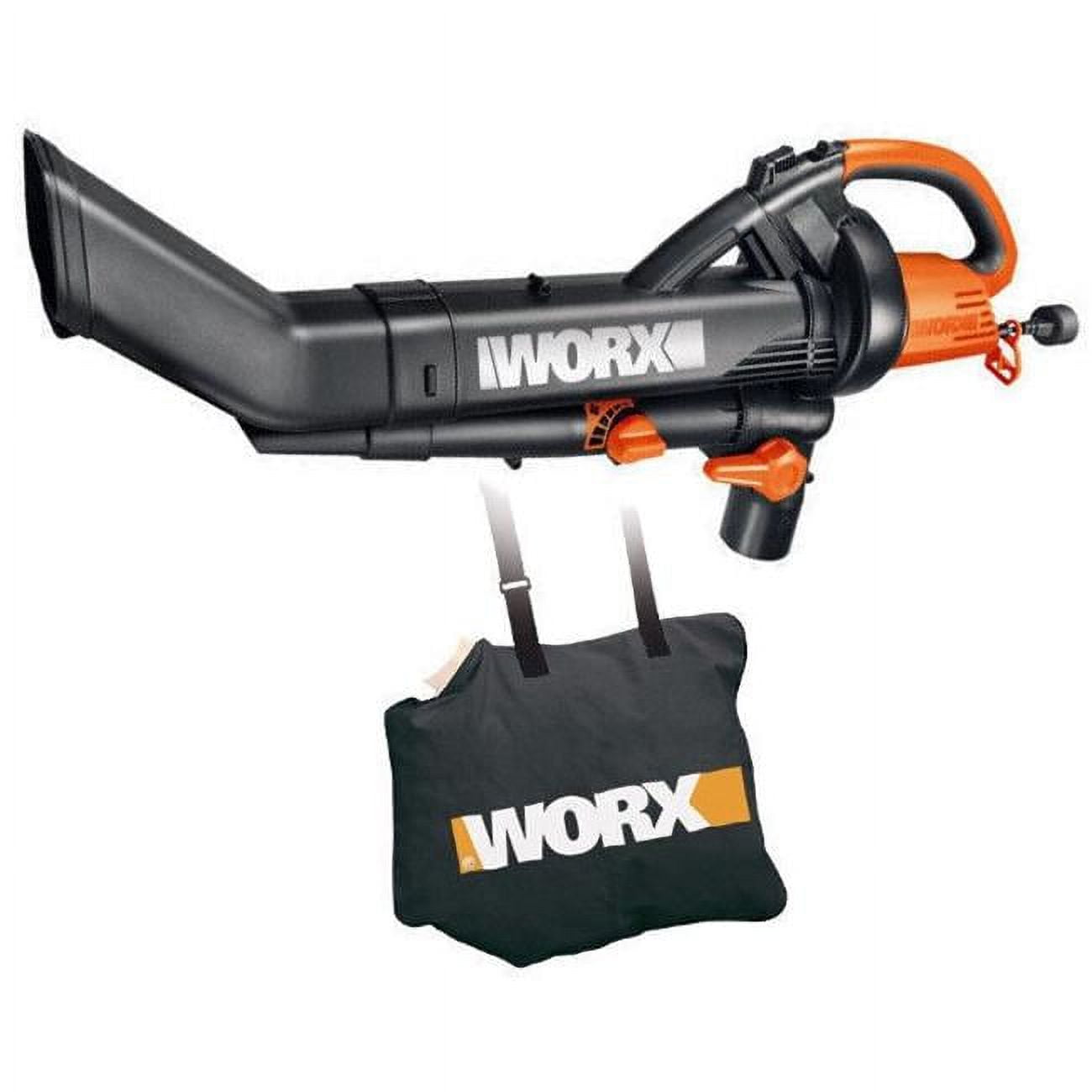 S store 0746705754120 WORX 12 Amp TRIVAC 3 in 1 Electric Leaf