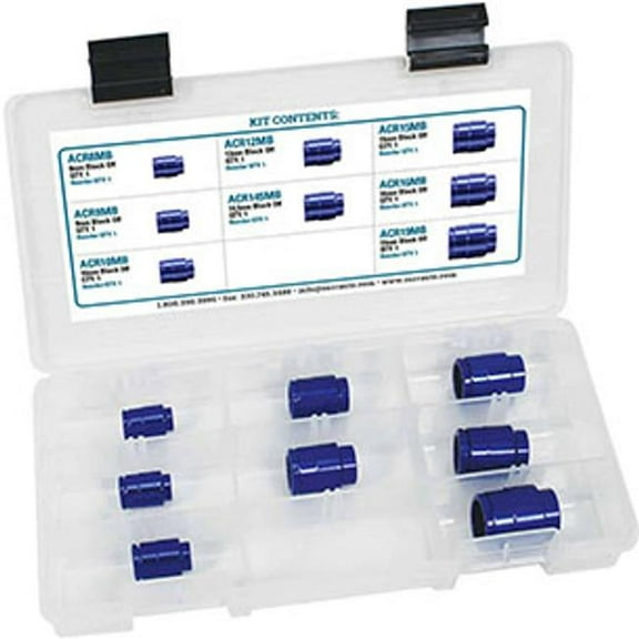 S.u.r. And R Auto Parts ACR90M Metric A/c Block Off Kit