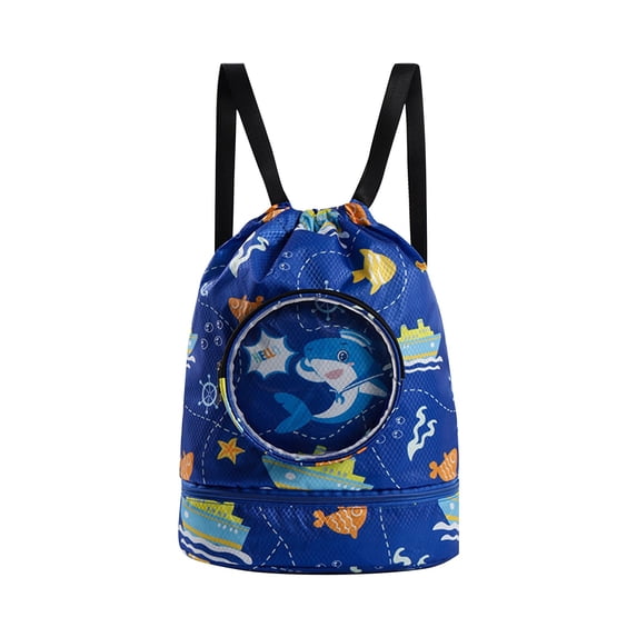 S waterproof swim bag wet dry organizer for boys girls sports