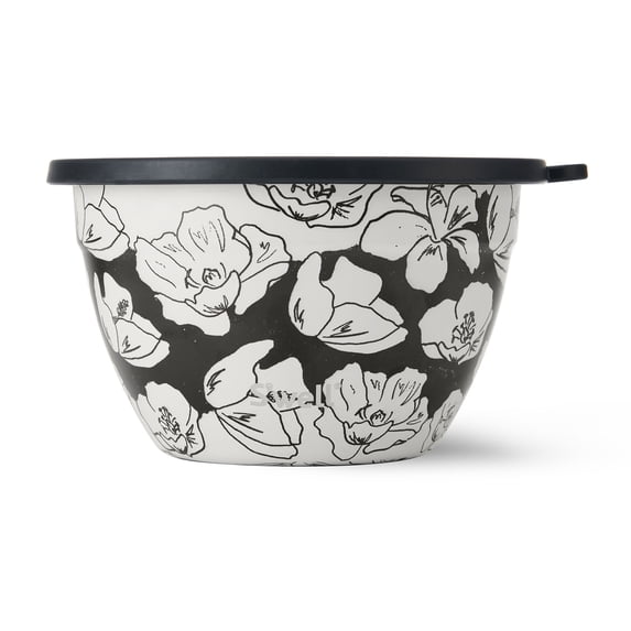 S'well 64 oz Charcoal Bloom Salad Bowl Kit